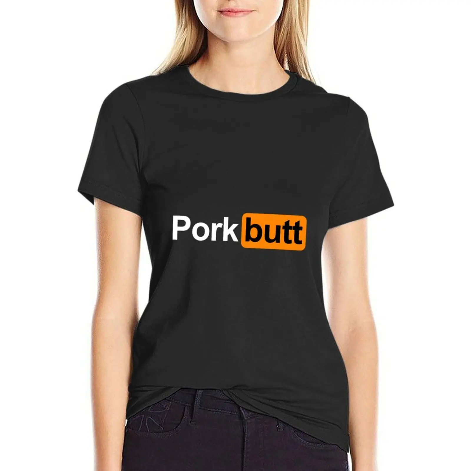 

Pork Butt T-Shirt summer clothes korean fashion cute clothes Female clothing t-shirt dress for Women plus size sexy