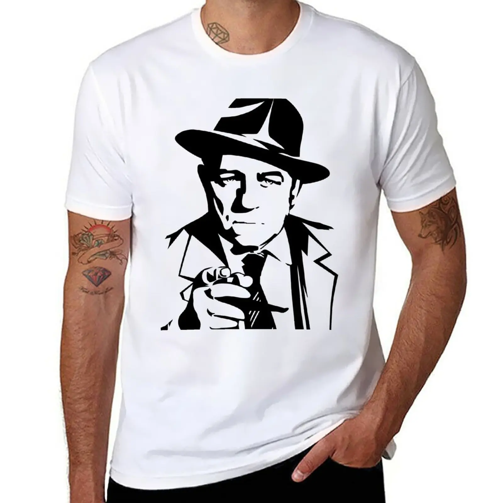 

New Detective T-Shirt sublime t shirt cute tops mens graphic t-shirts hip hop