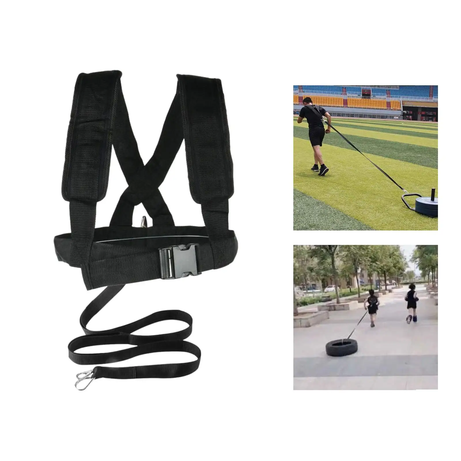 Sled Harness Team Sports Speed Agility Training Kit Strength Training Straps