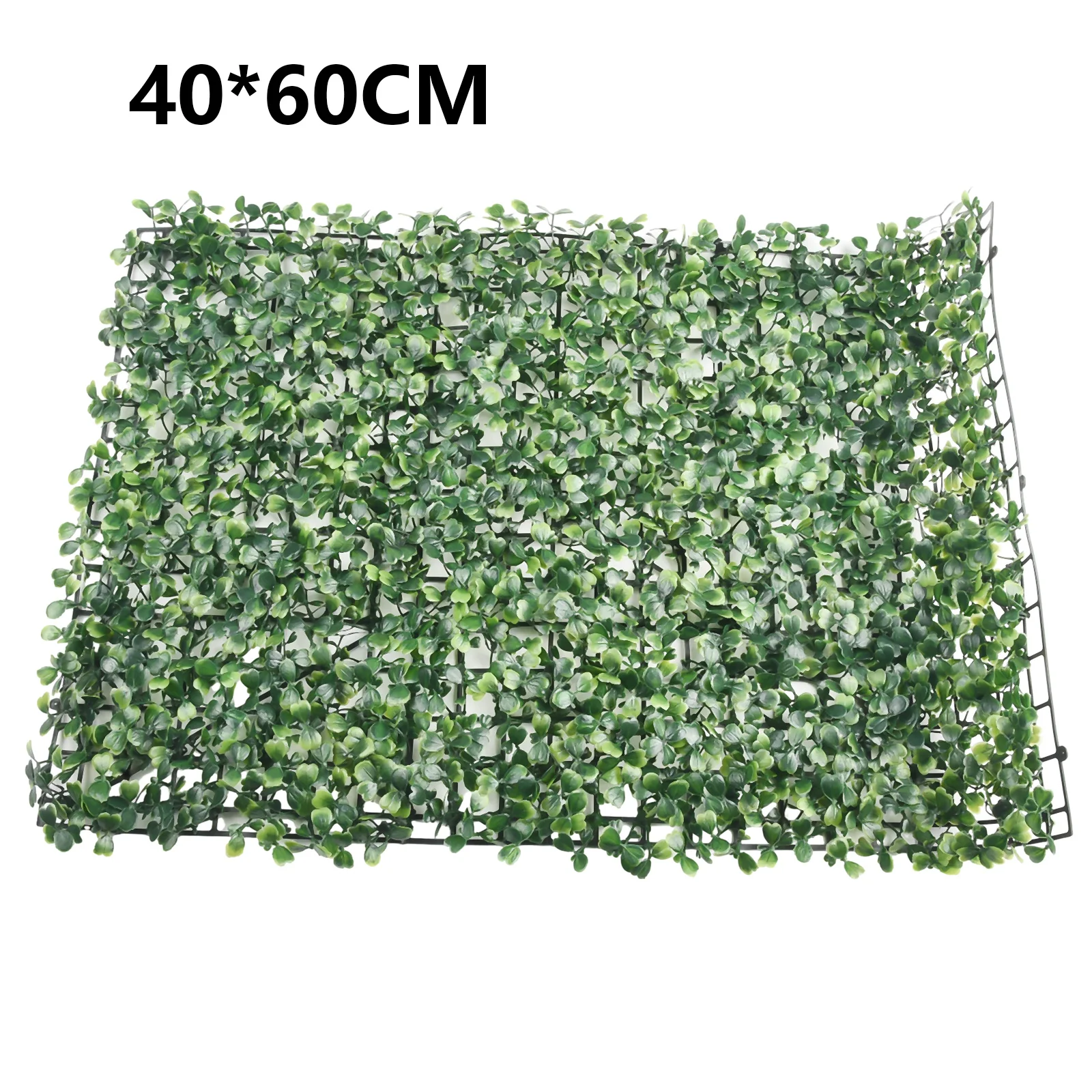 40x60cm Simulation Lawn Plastic Artificial Plant Walls Foliage Hedge Grass Mat Greenery Panels Fence Wall Flower Decoration