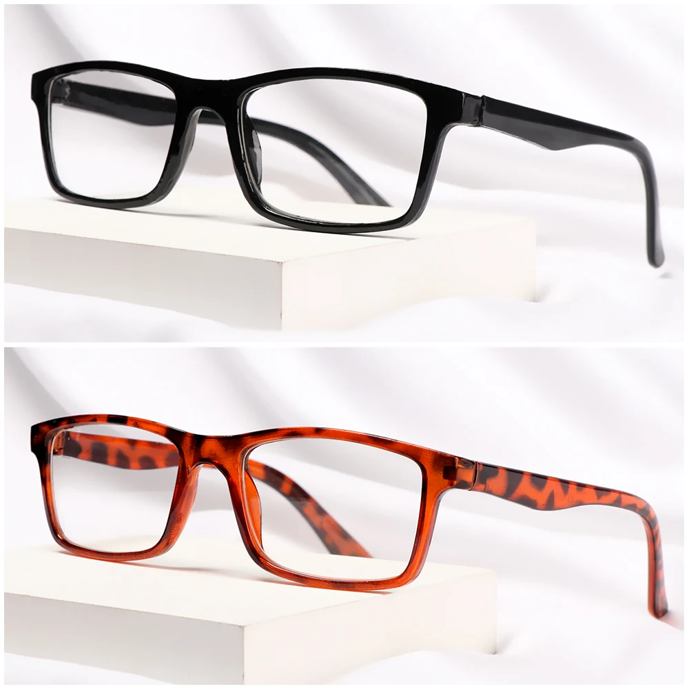 Tragbare Presbyopie-Brille, ultraleichte Lesebrille mit PC-Rahmen, hochauflösende Sehhilfe +1,0 ~ +4,0 – Detail 8