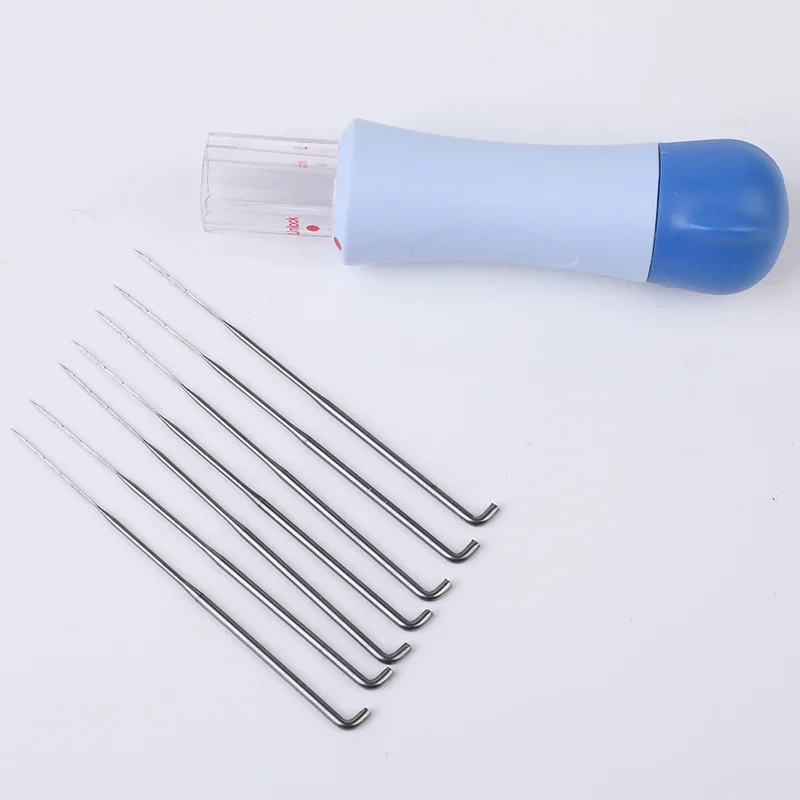 Needle Kit Felting Needles with 7 Needles Felting Starter Kit Felt Diy Package Wool Felt for DIY Felting