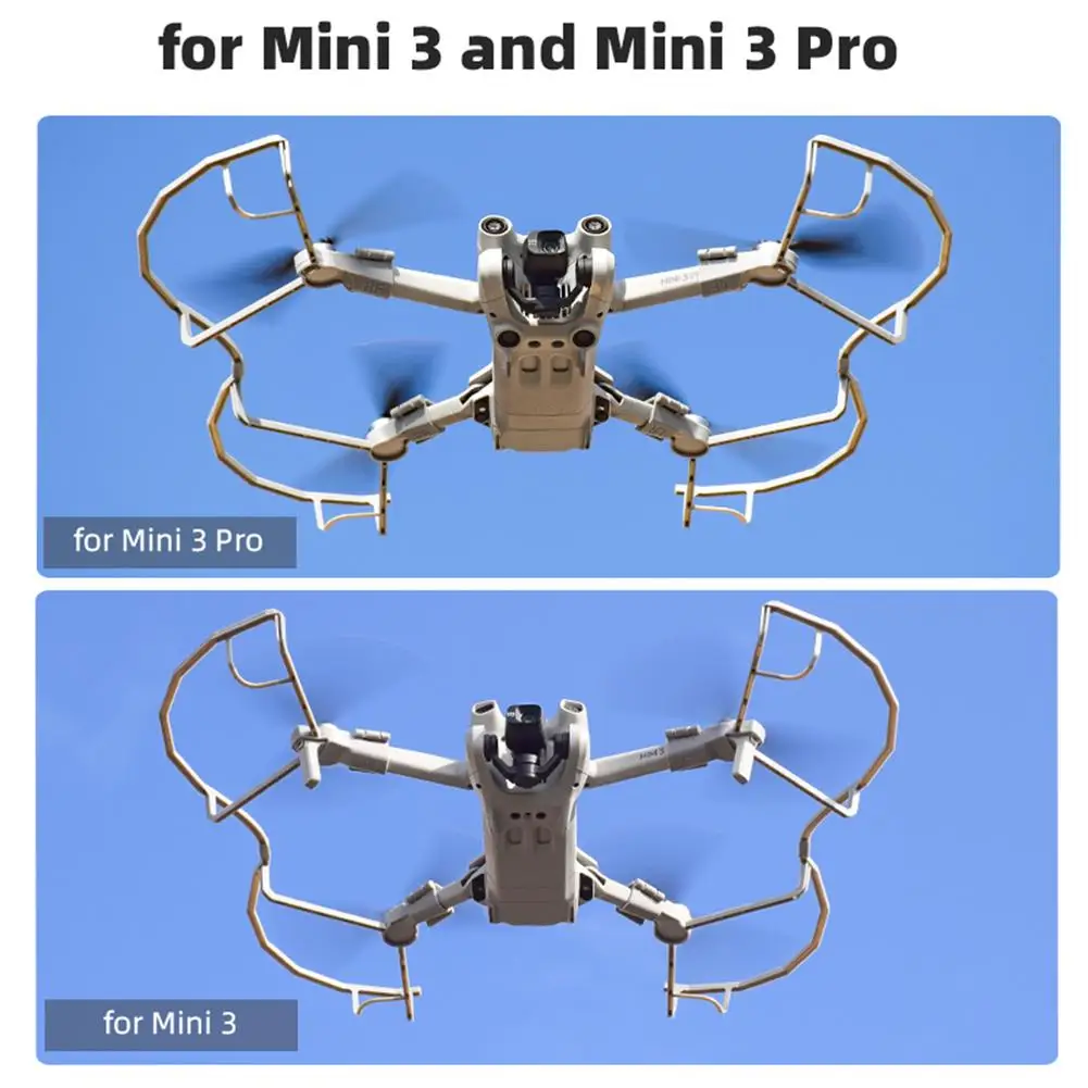 Propeller Guard Protector For Dji Mini 3 / Mini 3 Pro Drone Quick Release Lightweight Wing Fans Protective Ring Drone Accessories