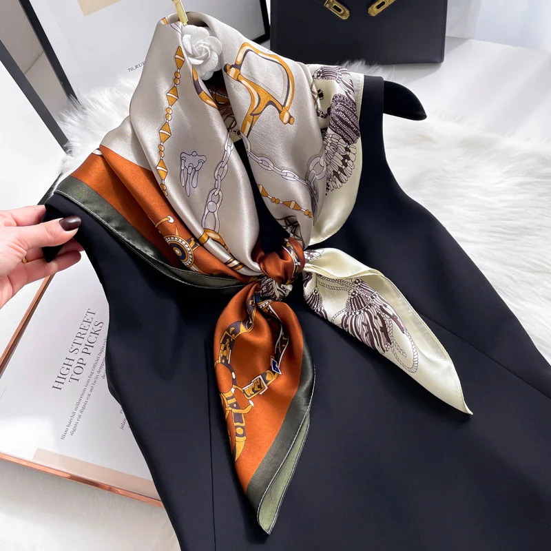 Рисунок 5 - 90x90 см зимний Романтический Парижский