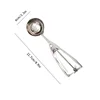 Stainless Steel Ice Cream Scoop Spring Handle Mash Potato Watermelon Ball Scoop Ice Cream Mold Home Kitchen Accessories Gadgets 4