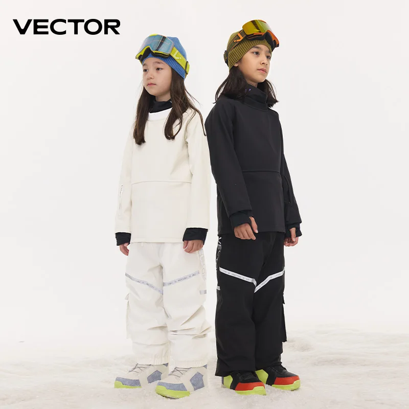 Children Solid Color Hoodies Fleece Warm Sweatshirt Fashion Streetwear Casual Loose Breathable Pullovers Brand Hoody