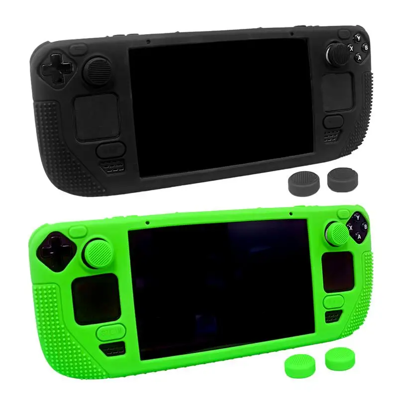 

Мягкий силиконовый чехол для игровой консоли Steam DeckConsole, силиконовый защитный чехол для паровой колоды, портативный защитный чехол для паровой консоли