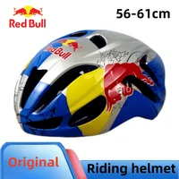 Red Bull Bicycle Helmet, Bicycle Scooter Skating Sports Protective Equipment Breathable Bicycle Red Bull Helmet 1