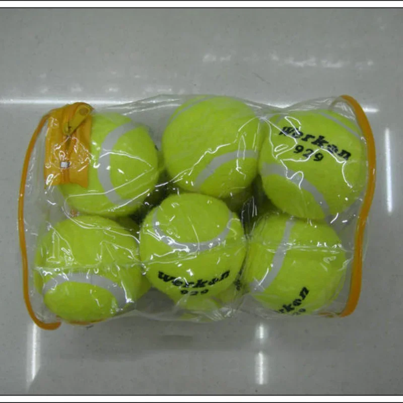 Tennis Balls Racquet Sports Fitness Training with Tennis Bag Style Toughness Foot High Elasticity High-Quality Ball