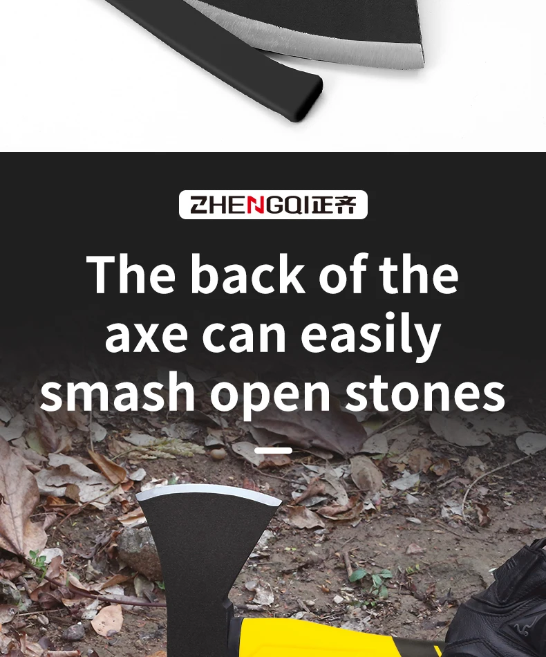 Sb26fb4c3cc674650a0813e014314e6cak Multi Functional High Carbon Steel Axe For Outdoor Woodworking Axe For Logging Camping Equipment Suitable For Chopping Wood Mallzona