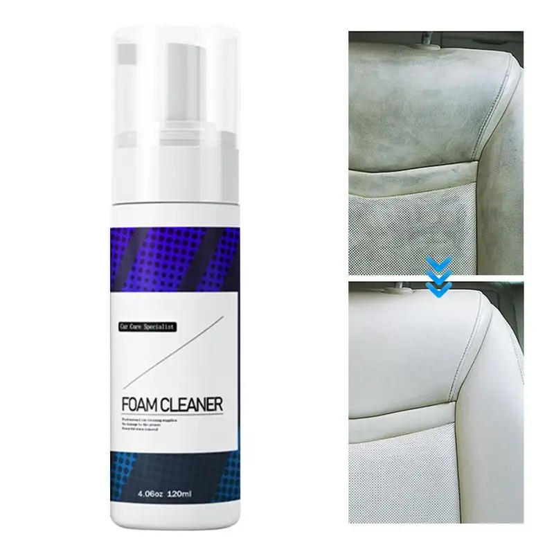 

Multifunctional Car Foam Cleaner 30/120ml Efficient Interior Car Cleaner Spray Effective Car Inside Cleaner Car Detailing Spray