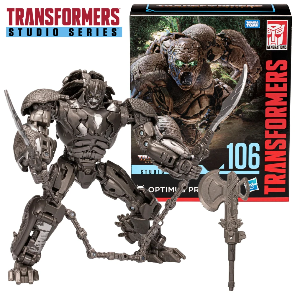 In Stock Transformers Studio Series Ss106 Optimus Primal Leader Rise Of The Animals Action Figure Toy Gift Collection