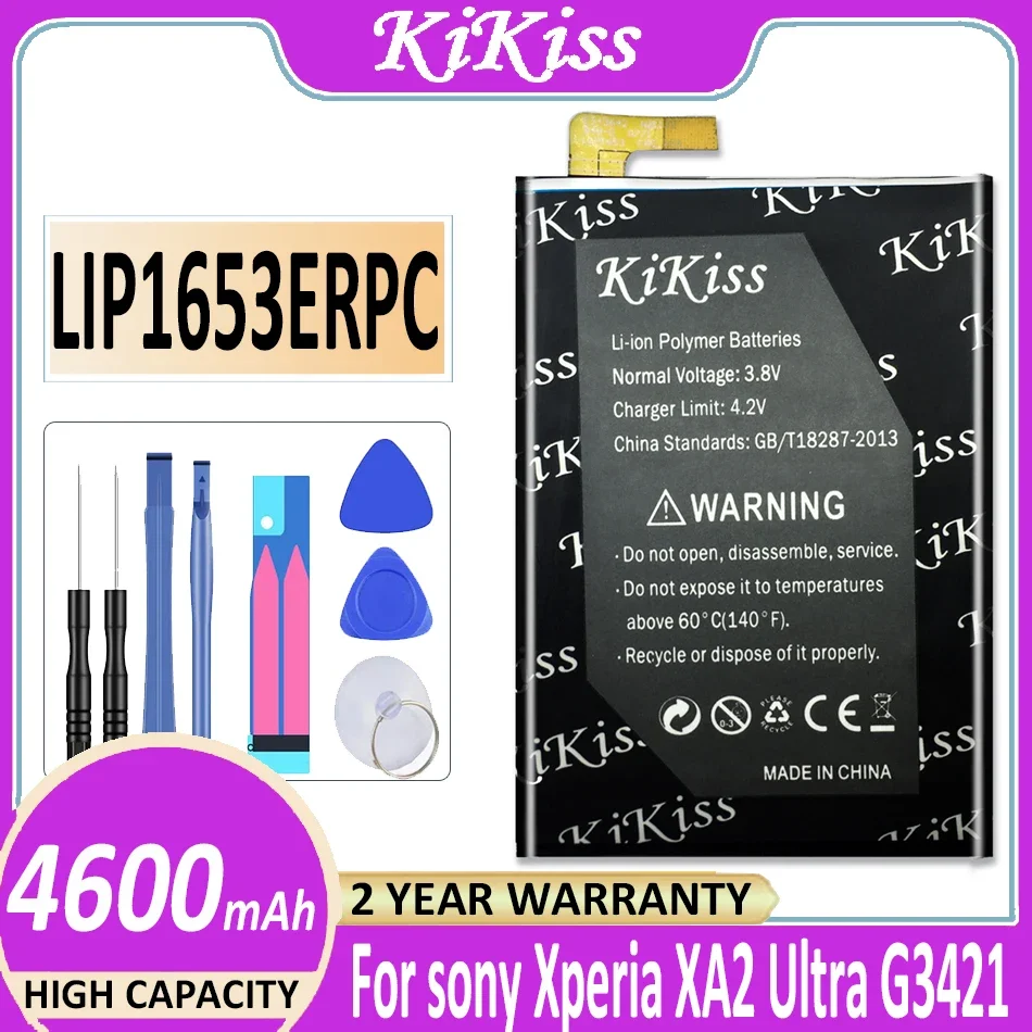 

4600mAh LIP1653ERPC Battery for Sony Xperia XA2 Ultra G3421 G3412 XA1 Plus Dual H4213 Phone Batterij + Tracking Number