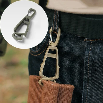 Outdoor Glove Clip Hanger Multi-purpose Anti-drop Hook Clip Holder Plastic Protective Work Gloves Safety Clamp Camping Tools