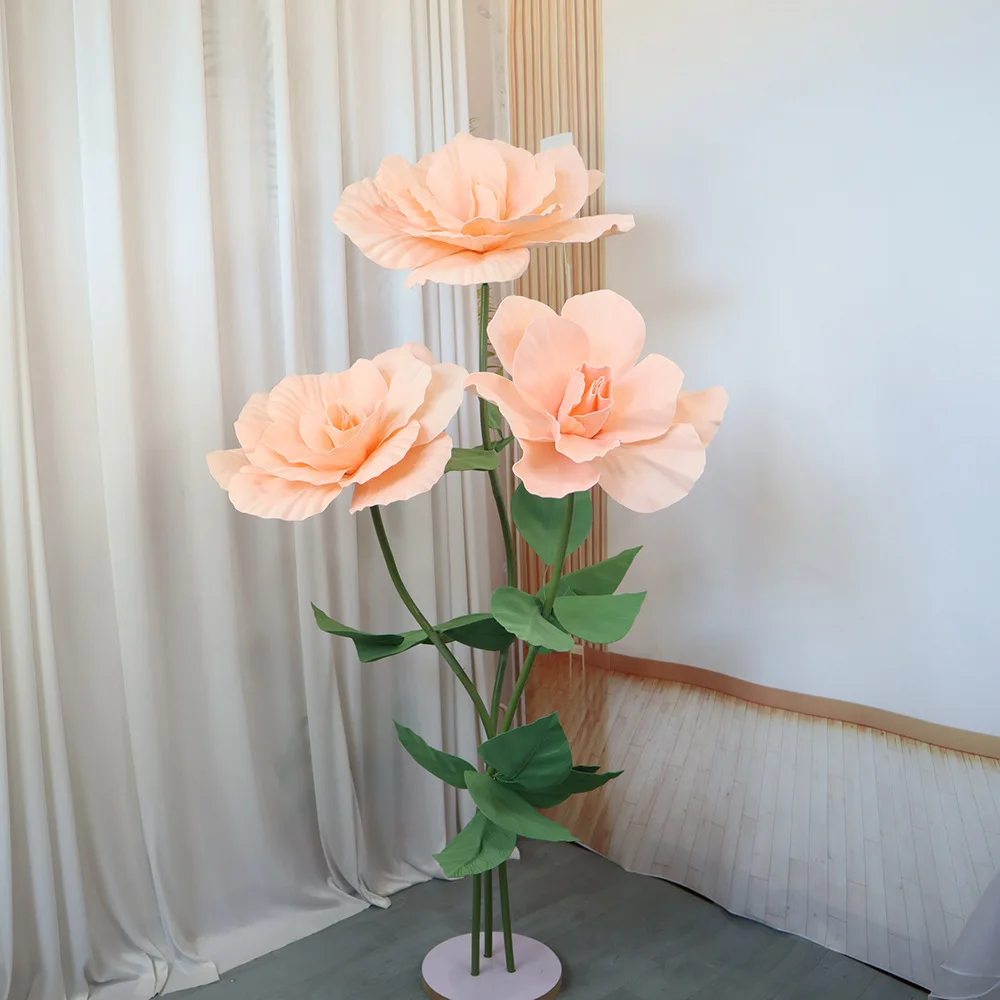 Neue PE künstliche Blume Fenster Party Outdoor Event Layout Hochzeit Dekoration Home Dekoration – Detail 4