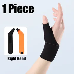 Adjustable Thumb & Wrist Support Brace for Pain Relief and Injury Prevention (Right Hand)