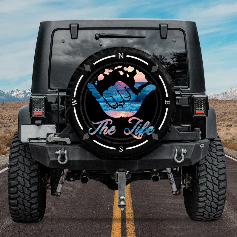 

The Life Spare Tire Cover For Car - Car Accessories, Custom Spare Tire Covers Your Own Personalized Design, Tire Protectors