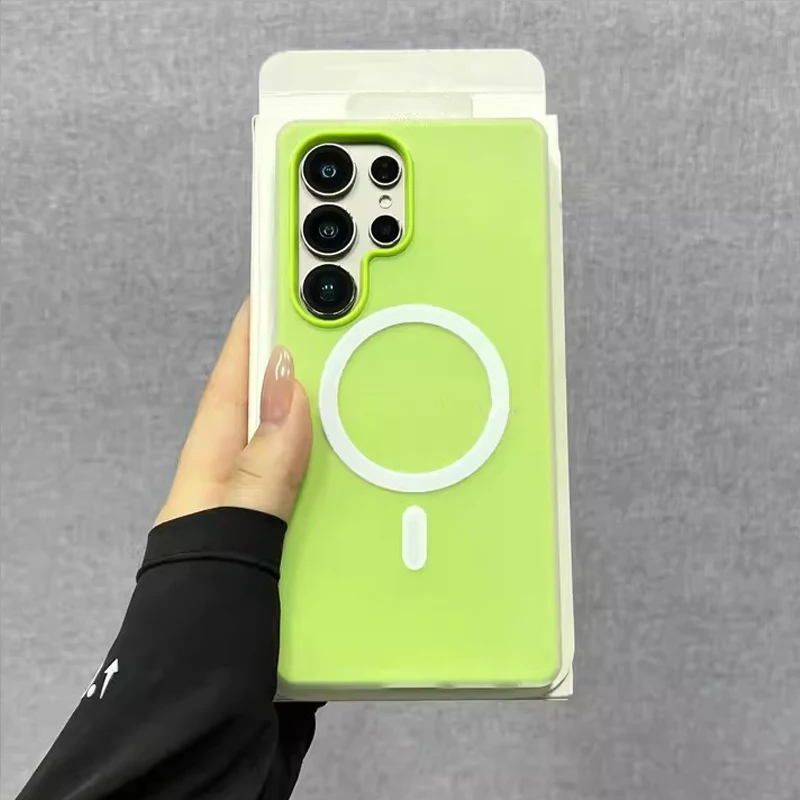 Luxury Candy Color 2-in-1 Magnetic Magsafe Wireless Charging Case