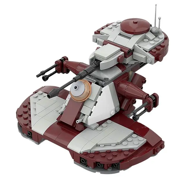 Bloques de construcción de tanque BZB MOC 75283 AAT para niños, juego de bloques de construcción de vehículo de asalto blindado de la guerra espacial, juguetes de ensamblaje creativo, regalo de cumpleaños - Image 5