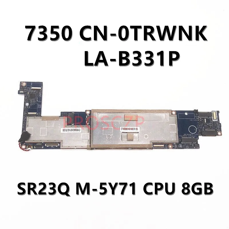 DELL 7350 Laptop Motherboard ZAU70 LA-B331P Com