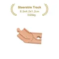 1pc steerable track