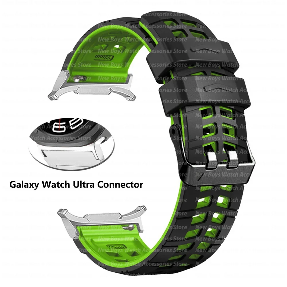 Silicone Sport Band with Curved End