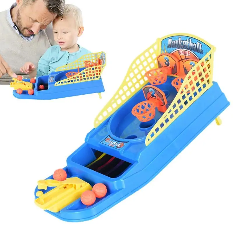 Desktop Board Game Basketball Finger Mini Basketball Catapult Game Party Table Interactive Sport Games For Kids Adults