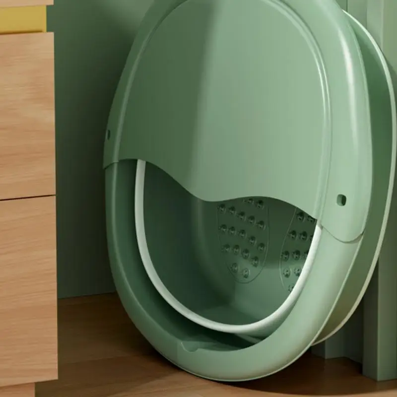 

Складное массажное ведро для ног, Пенообразователь для дома и путешествий, для педикюра