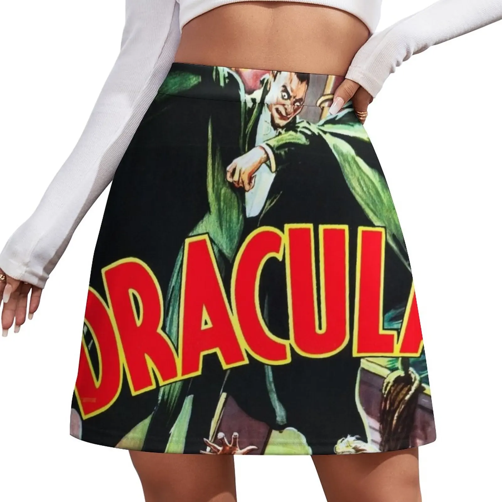 Dracula Mini Skirt skirts summer 2024 woman Miniskirt dracula