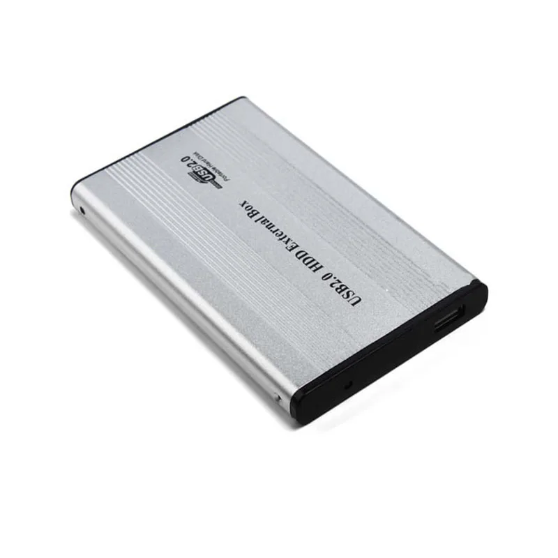 Caixa de Disco Rígido com Luz Led Caixa Externa Case Transportador 25 Ide Hdd Área de Trabalho Computador pc Usb 2.0 - Imagem 5