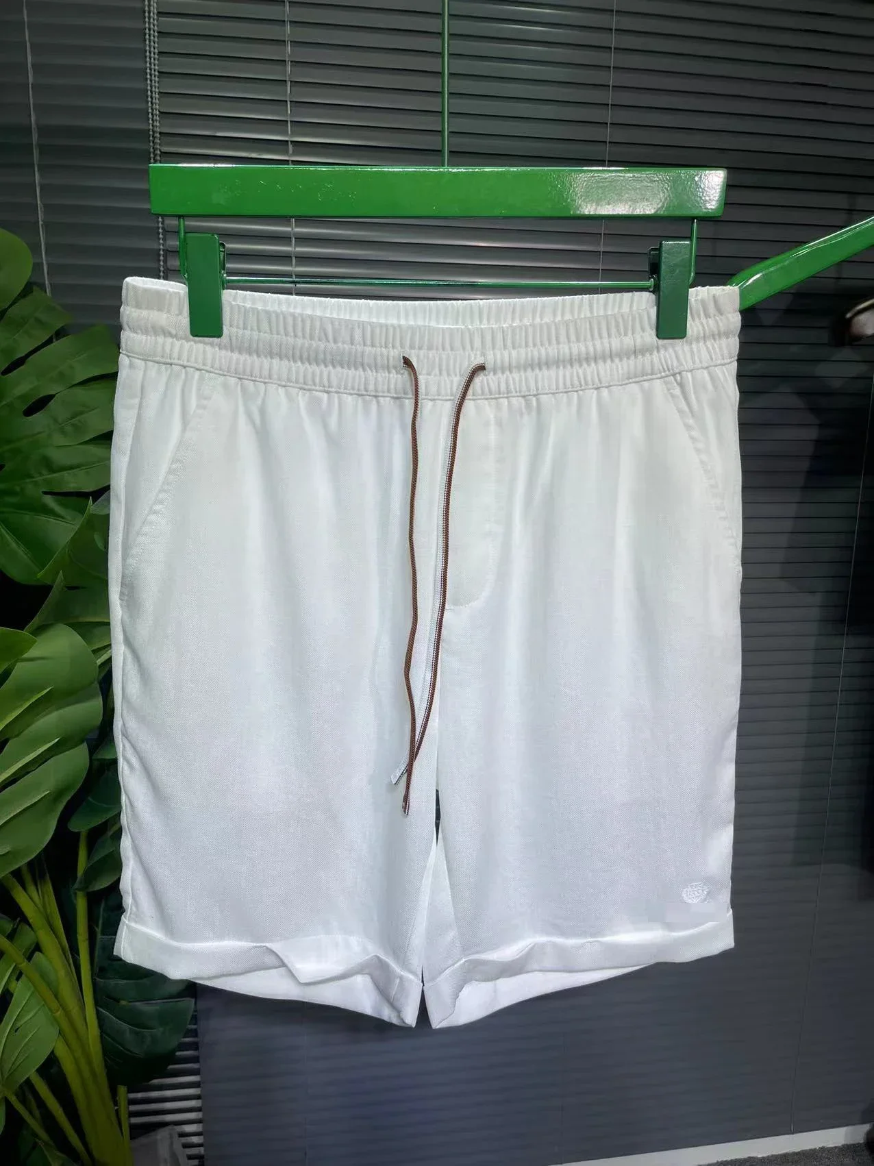 

BILLIONAIRE SIJITONGDA Spring and summer casual shorts, made of breathable and comfortable cotton and , embroidered logo