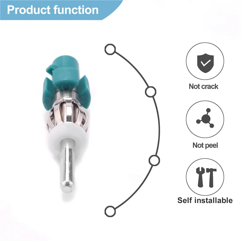 Car Stereo Antenna Adapter FM AM Radio Connector-Fakra to DIN Antenna Plug Converter for Car Receiver