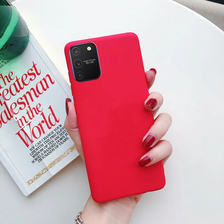 Matte Solid Silicon Protective Case – Premium Finish, Enhanced Durability