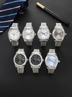 Fashion Men's Watches Date High-end Luxury Casual Sport Clock Classic Business Quartz Male Stainless Steel Wristwatches