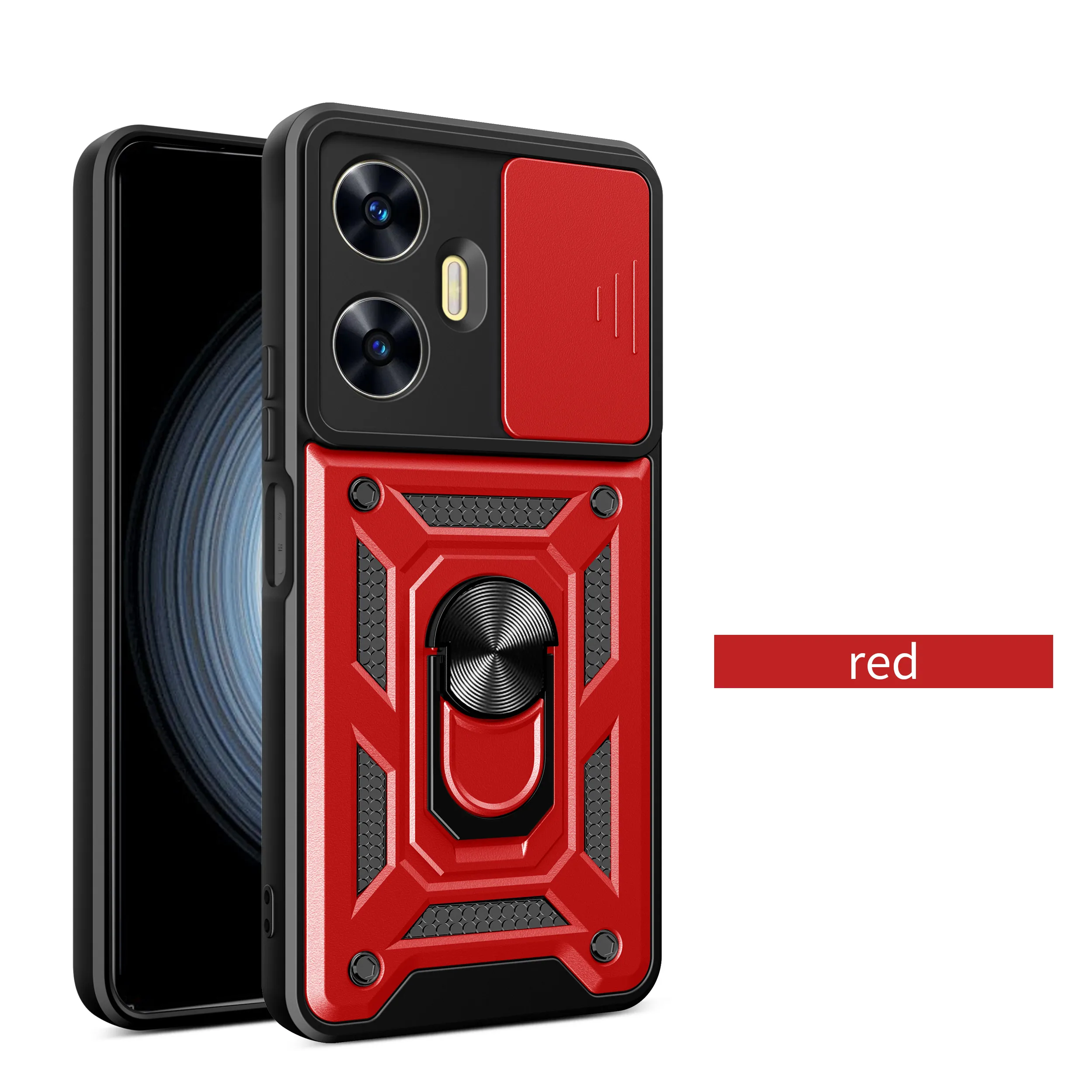 Heavy Duty 360° Kickstand Case with Camera Protection