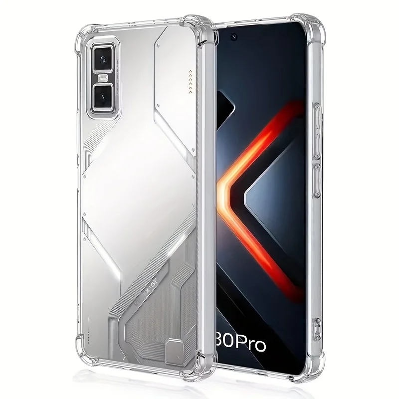 Clear Silicone TPU Phone Case - Transparent Back Cover for Enhanced Style and Protection