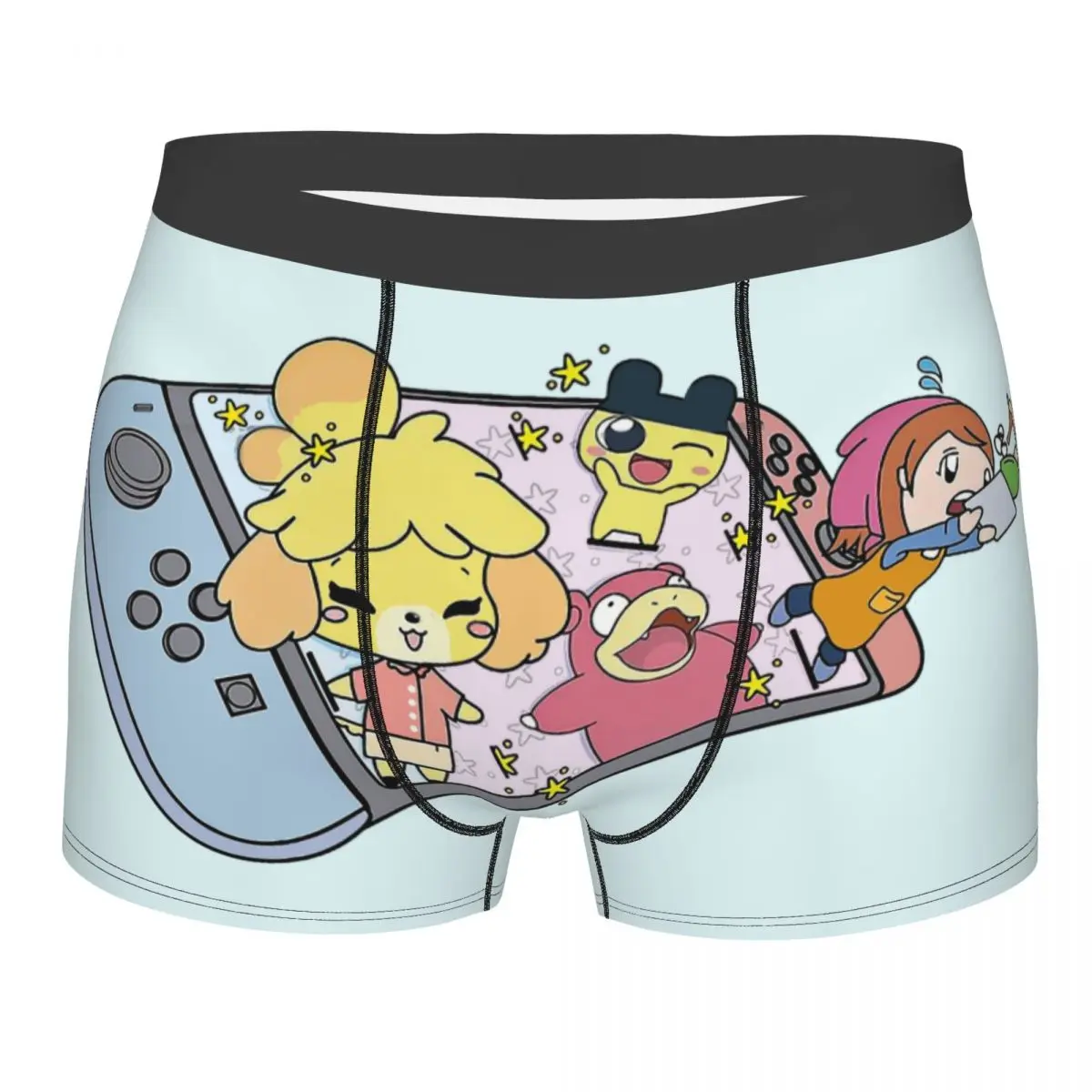 

Animal Crossing: New Horizons Game Underpants Breathbale Panties Man Underwear Print Shorts Boxer Briefs