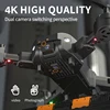 Q6 6K 4K Dual Camera RC Drone HD Professional 3-Sides Obstacle Avoidance Folding WIFI FPV Quadcopter Rotation Birthday Gifts 5