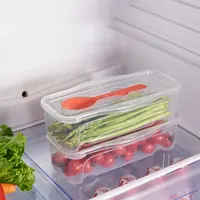 Boîte de cuisson de pâtes au micro-ondes avec filtre, récipient à pâtes résistant à la chaleur avec cuillère à salade, boîte de rangement transparente pour réfrigérateur 6