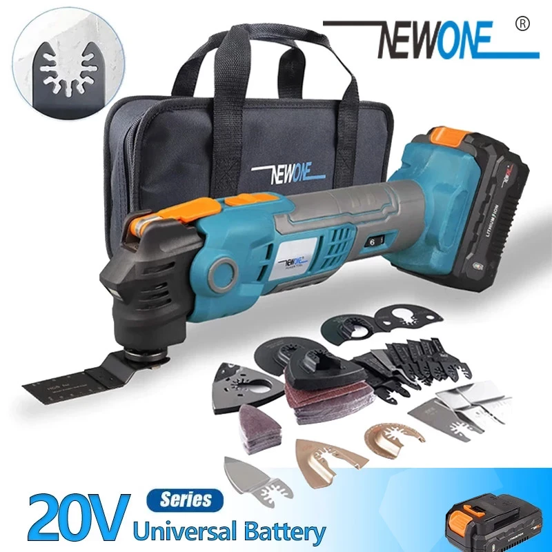 20v Quick Release Oscillating Multi-tools Anti-vibration Variable Speed ...
