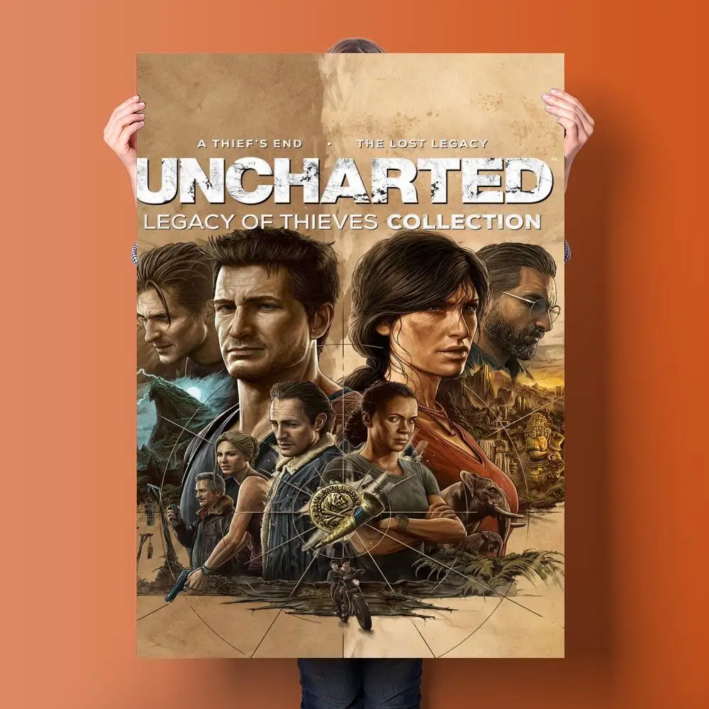 2022 novo filme uncharted pintura diamante completo filme ator tom holland  arte da parede ponto cruz bordado imagem mosaico decoração casa - AliExpress