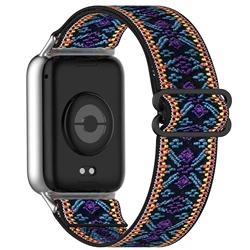 Sports Nylon Elastic Watchband - Durable Replacement Bracelet Wristband Strap for Redmi Watch 5 (Purple)