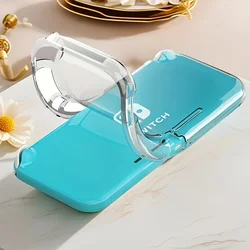 Crystal - Clear Protective Case for Switch Lite - DIY Friendly & Non - Slip Design (1pc)