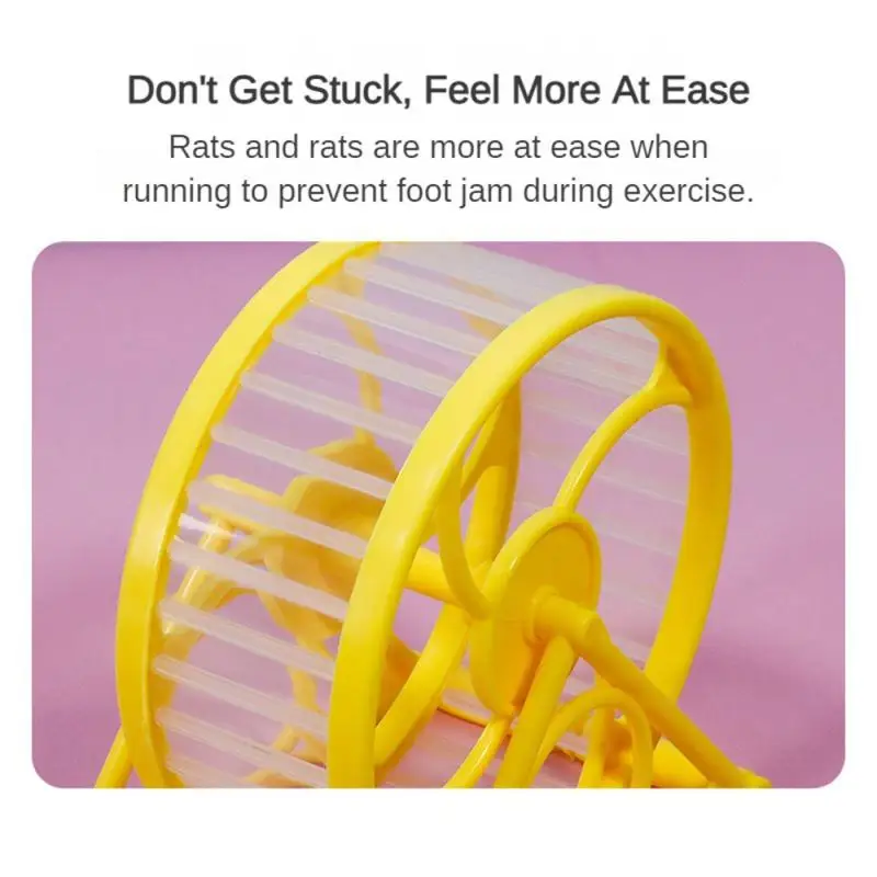 Hamster Wheel Large Pet Jogging Hamster Sports Running Wheel Cage Accessories Toys Small Animals Exercise Pet Supplies exercise wheel