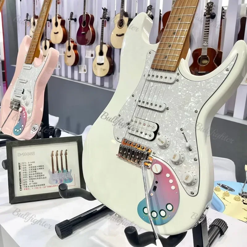 Bullfighter Music Smart Electric Guitar D160SE Built-in Effect