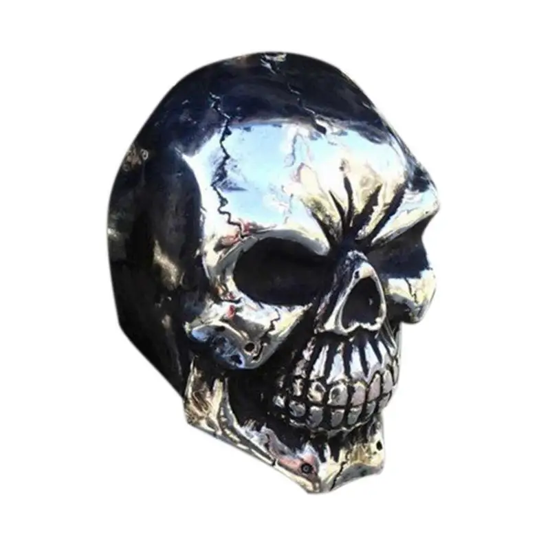 

Skull Horn Cover Motorcycle Skull Horn Cover Universal Skull Zombie Cowbell Case Resin Horn Case Cowbell Cover For Moto