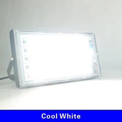 High - Power Outdoor LED Floodlight - Waterproof IP65, 100W - 100W 220V (Cool White)