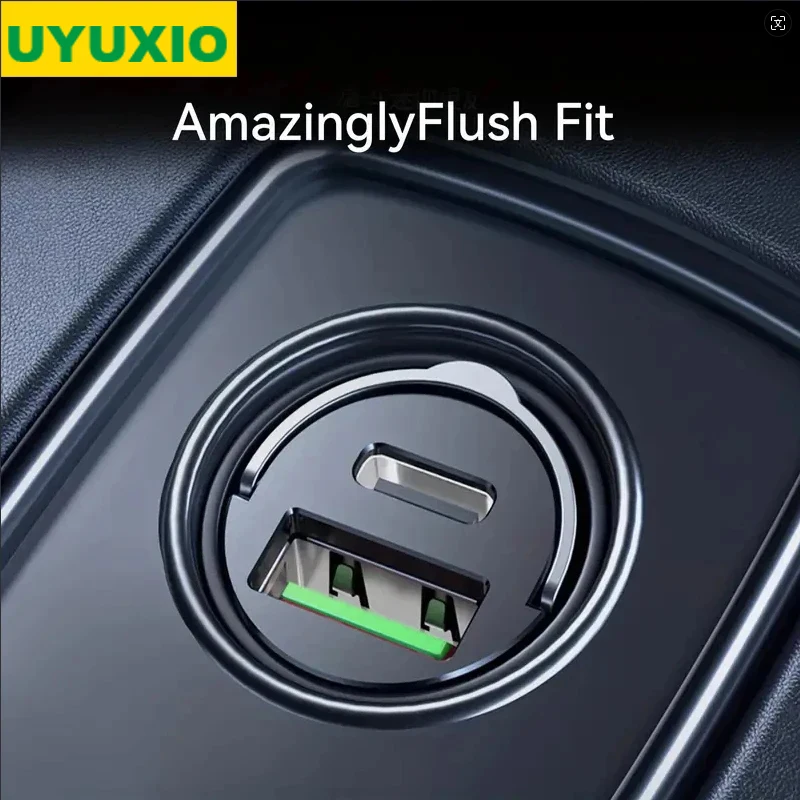 USB Charger Adapter Mini USB C Car Super Fast Charging For iPhone 15 Pro Max 14 13 Xiaomi Samsung Huawei