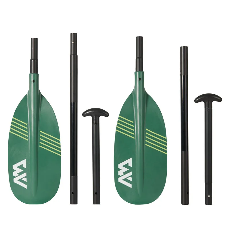 Albero In Alluminio 2-In-1 Canoa In Alluminio E Kayak Convertibile Paddle 4 Pezzi Kayak Paddle T Shape Handle Oar