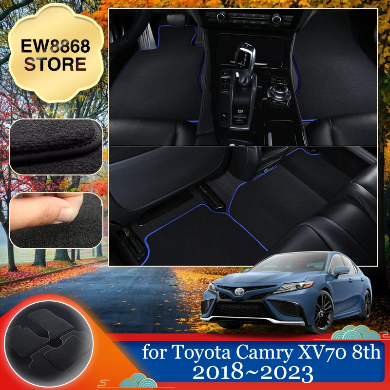 

Floor Mat for Toyota Camry XV70 8th Daihatsu Altis Hybrid 2018~2023 Liner Auto Foot Cover Carpet Parts Pad Rug Custom Accessorie